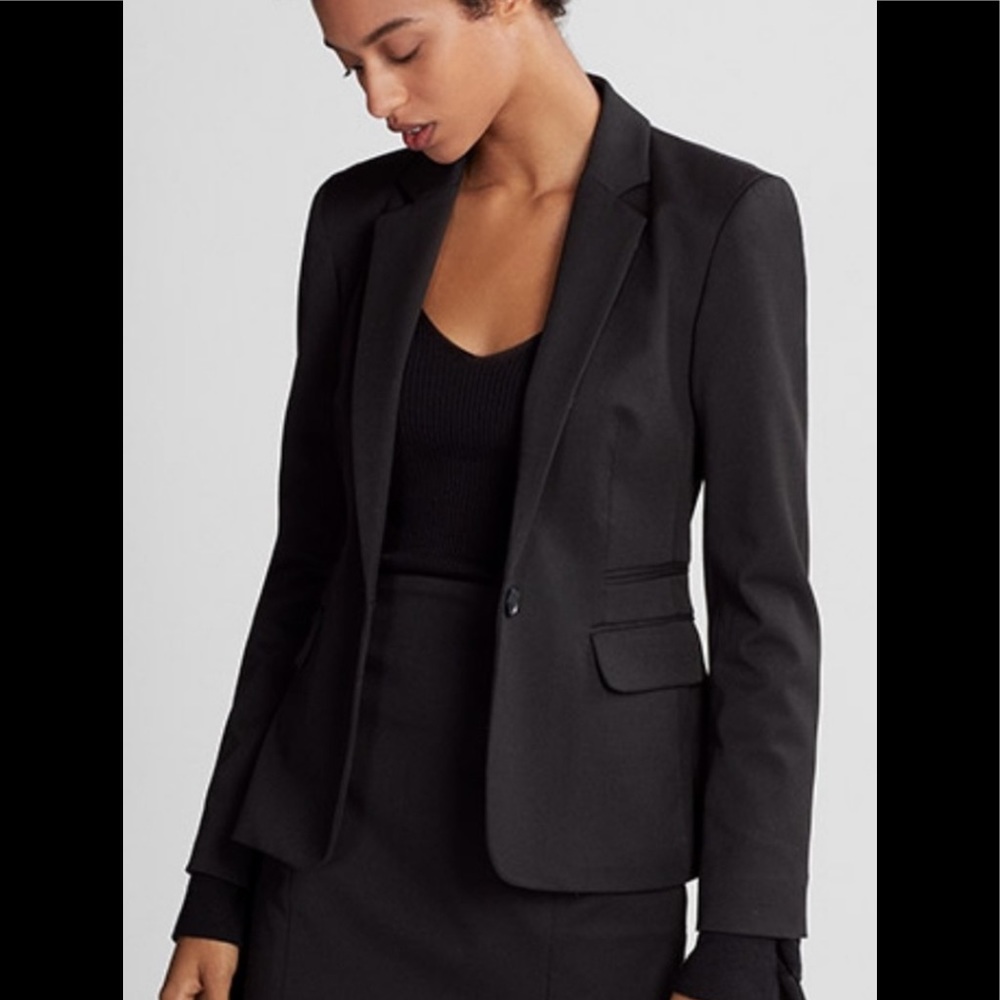 EXPRESS Black Blazer- NWOT - Career Suiting - Jacket - Interview Attire - Size 2